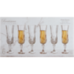 Collection Glass Flute 6 Piece Set