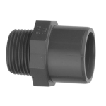 Pvc Fitting Adaptor 63MMX2INCH Male Upvc Grey H duty