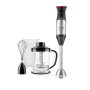 Bapi 1200 Plus Inox" Stainless Steel 20 Speed Stick Blender With Accessories