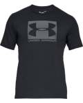 Men's Ua Boxed Sportstyle Short Sleeve T-Shirt - Black Graphite XXL