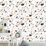 Terrazzo Wallpaper - 1.2M Wide X 3M High Non-adhesive Requires Wallpaper Glue