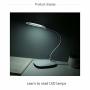 Gotian Desk Lamp With USB Charging Port Table Lamp For Office Lighting