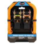 Q Premium Double Rachet Tie Strap Set 2 Piece