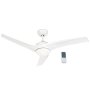 Bright Starts Bright Star Ceiling Fan With Remote 3 Blades White