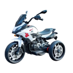 Ashcomonline 3 Wheel Ride-on 12V Motorcycle Bike Kids Scooter Bike Ride On