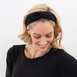 Twist Head Band - Black
