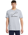 Under Armour Men Gl Foundation Update Ss Light Gray - Light Gray 5XL