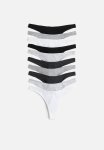 10-PACK Cotton Thong Briefs - Multi