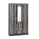 3 Door Wardrobe Available In 3 Colours