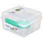 - Lunch Cube Maxi With 1 Pot - Teal