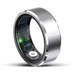 Smart Health Ring With 24 7 Heart Rate & Sleep Tracking- Silver