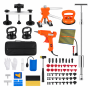 107 Piece Paintless Dent Repair Kit Car Dent Puller & Hail Damage Tool Set