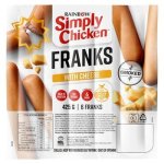 Rainbow Smoked Chicken & Cheese Frankfurt 425G