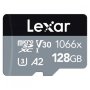 Lexar 128GB Professional Silver Series 1066X Uhs-i Microsdxc Memory Card - With Sd Adapter