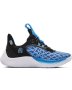 Curry 9 Street Basketball Shoes - Viral Blue / 8