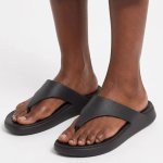 Crocs Getaway Triangle Flip Sandals - Black - 9