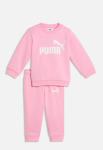 Puma Girls Minicats Essentials Crew Set In Pink - Pink 3 To 4 Years