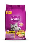 Whiskas Adult Dry Cat Food - Chicken Flavoured - 2.7kg