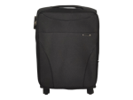 Smte- Quality Trolley 1 Piece Fabric Travel Luggage Spinner Suitcase Set 75 Cm With Keychain