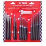 - Punch And Chisel Set - 16 Piece