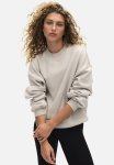 Sports Sweatshirt In Drymove - Light Beige