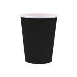 Party Cups Black Pack Of 20