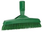 Vikan Hard Crevice Scrub Broom Green 225MM - Industroclean