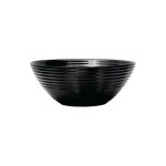 Luminarc Harena Black Tempered Glass Salad Bowl
