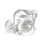 C425-C22695 - 925 Sterling Silver Watering Can European Charm Bead