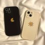 2pcs Frosted Airbag Compatible For IPhone 14 13 12 11 X 8 7 Soft Shell Protective Case