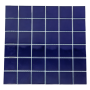 Dark Blue Glazed Porcelain Mosaic Tiles 30X30CM Sheet