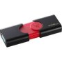 Kingston Datatraveler 106 Flash Drive 256GB USB 3.0 Black And Red