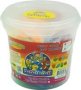 Play Dough With Moulds - 7 Assorted Colours 500G