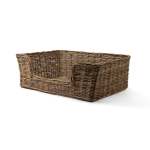 Rattan Pet Bed Without Pillow - Small - 31 Cm H X 40 Cm W X 52 Cm Middle