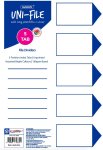 Marlin File Dividers Indexes 160GSM Bright Board: 5 Position - Pack Of 10
