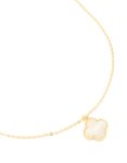 Goldair Gold Plated Flower Outline Pendant Necklace