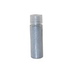 Glitter Shaker Bottle Silver 15G