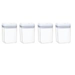 Pack Of 4 - 1.7L Narrow Style Food Canisters