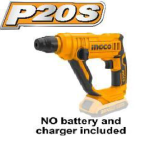 Ingco 20V C less Rotary 1.5J +3 Bit - Noag& 039 S Market