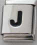 Black Letter J 13MM Charm