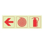 Parrot 190MM Photoluminescent Safety Sign SNP19F5