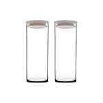 Breakfast Club 1230ML Jar With Vacuum Lid White