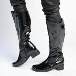 Sofia Ladies Formal Long Boot - Black - 8