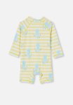 Cotton On Cameron Long Sleeve Swimsuit - Popcorn mr Octopus