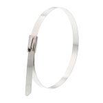 Cable Tie 260L X 7.9W Ball Lock 316 Stainless Steel 100 P pkt