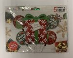 Christmas 5 Piece Gift Balloons