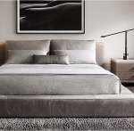 Milan XL King Headboard And Base Set