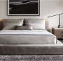 Milan XL King Headboard And Base Set