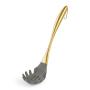 Goldair Gold Handle Silicone Spaghetti Spoon