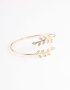Goldair Gold Leaf Wrap Cuff Bangle